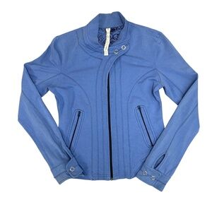 Lululemon Sweater Blue Zip Women 8 VINTAGE